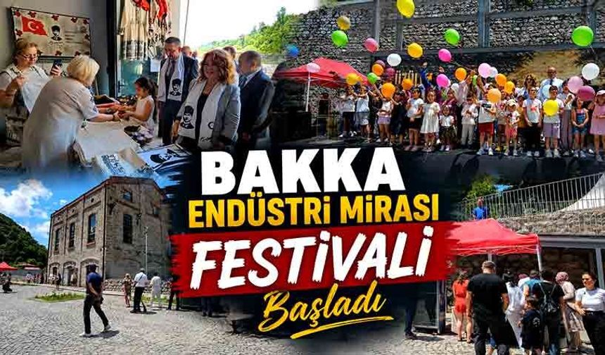 BAKKA Endüstri Mirası Festivali başladı