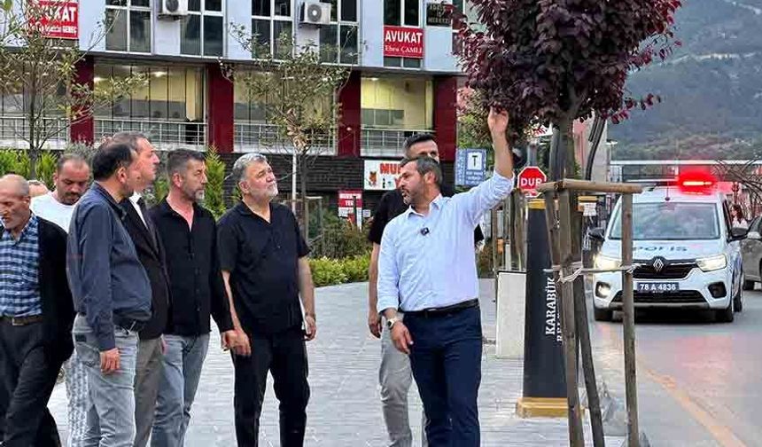 Başkan Çetinkaya çalışmaları yerinde inceledi