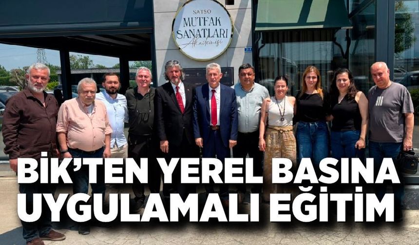 Zonguldak Basını Bik Eğitiminde Buluştu