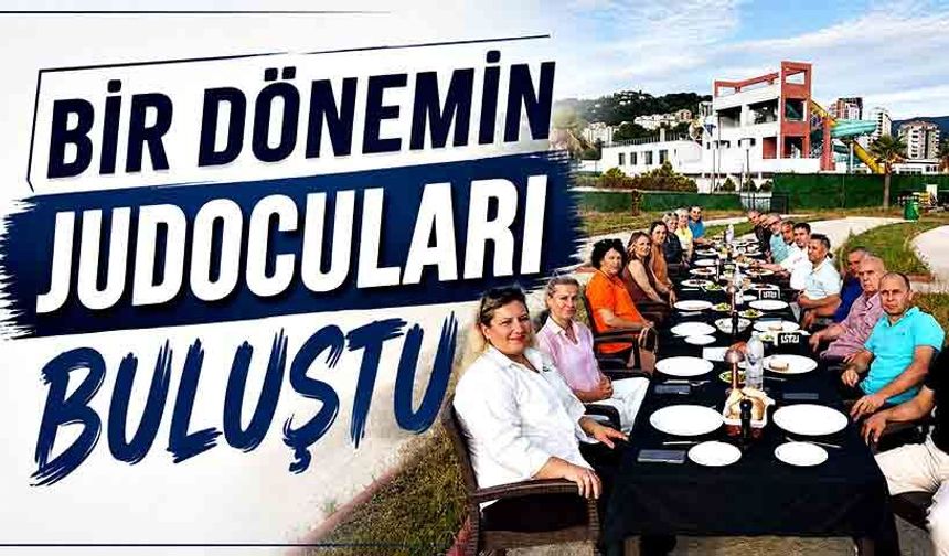 Bir dönemin judocuları buluştu