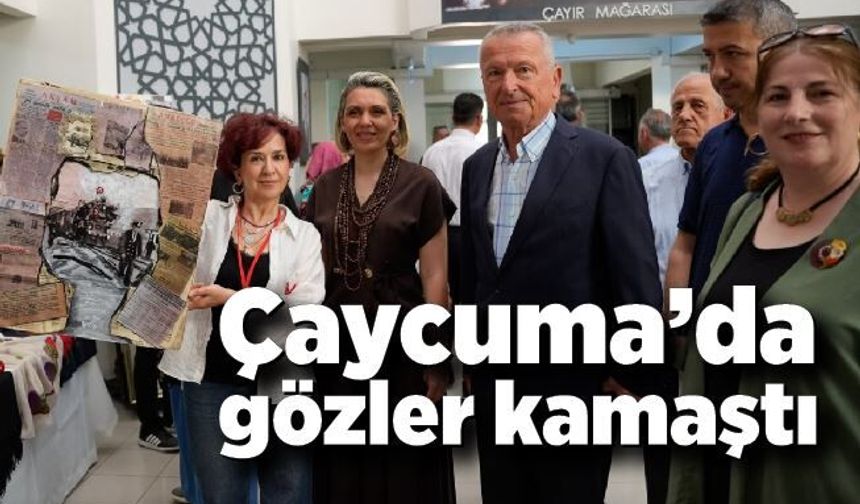 Çaycuma’da gözler kamaştı