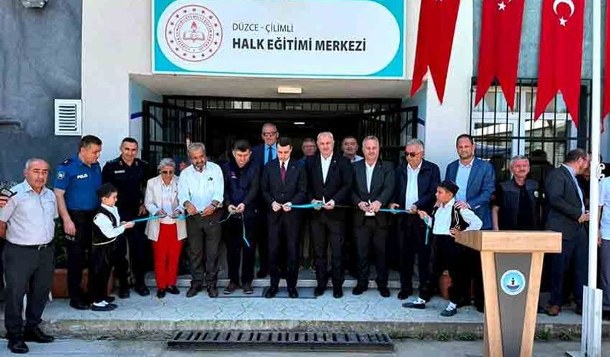 Çilimli’ye Yeni Halk Eğitimi Merkezi