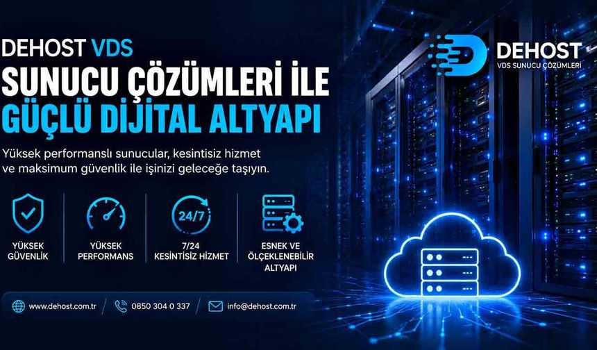 Dehost Vds Sunucu Çözümleri İle Güçlü Dijital Altyapı