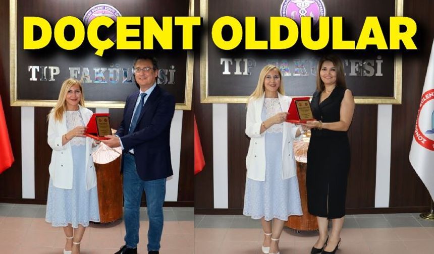 BEUN Tıp Fakültesi kadrosunu güçlendiriyor! Doçent oldular