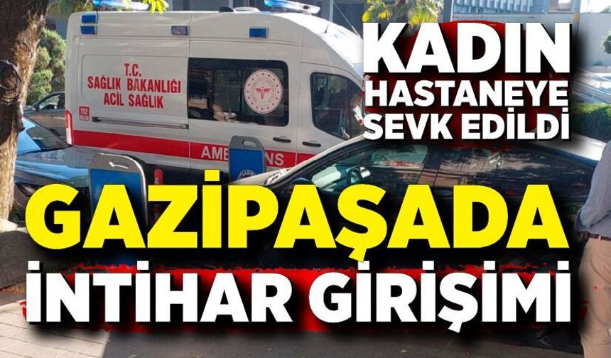 Zonguldak Merkezde Hareketli Dakikalar: İkna Edilen Kadın Hastaneye Kaldırıldı!