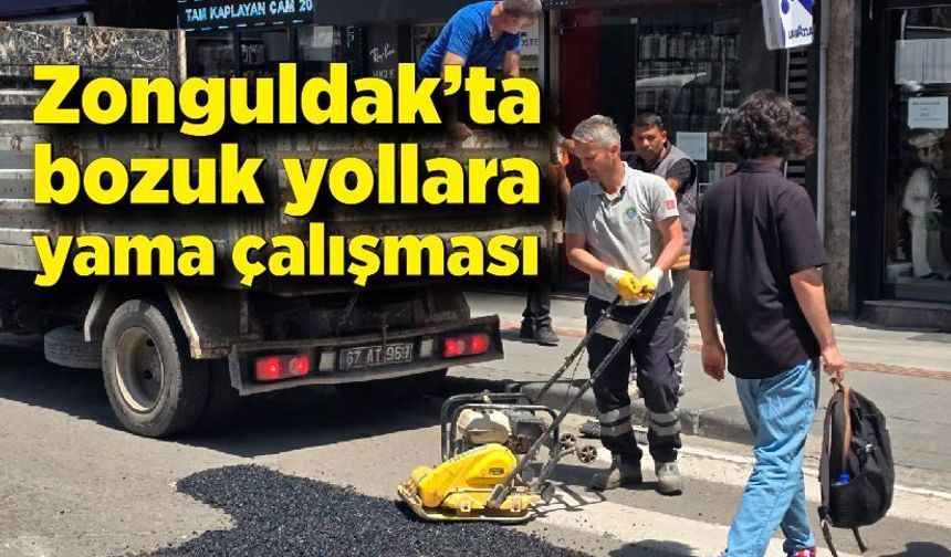 Zonguldak’ta Bozuk Yollara Neşter: Gazipaşa Caddesi’nde Çalışma Başladı