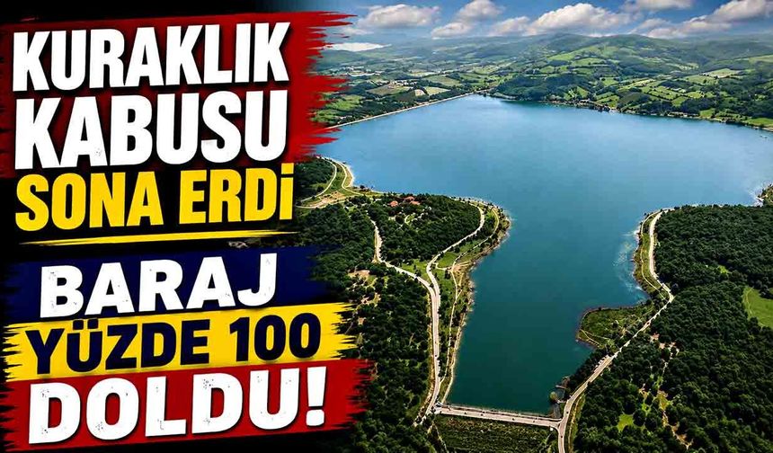 Gölköy Baraj Göleti'nde su seviyesi yüzde 100'e yükseldi