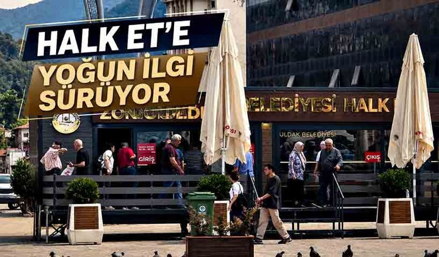 Halk Et’e yoğun ilgi sürüyor