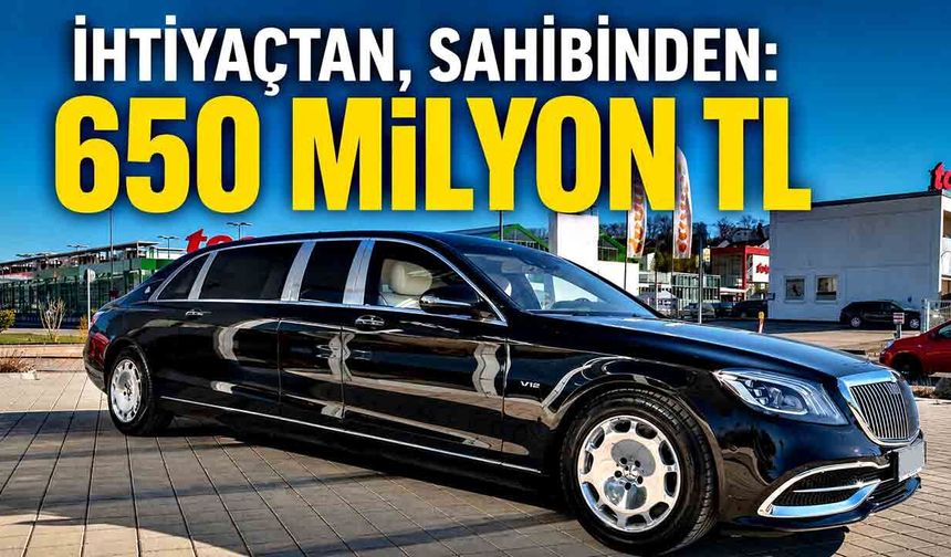 İhtiyaçtan, sahibinden: 650 milyon TL