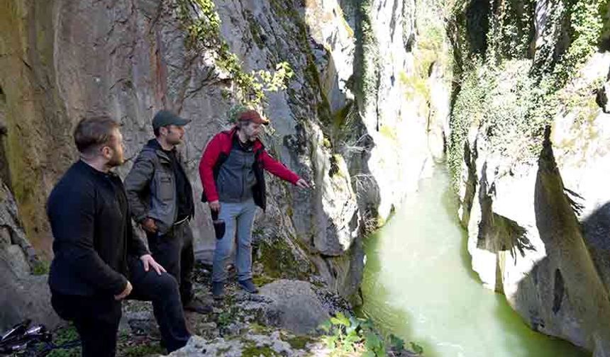 İki köy arasında kalan kanyon, keşfedilmeyi bekliyor