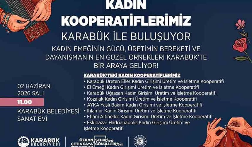 Kadın Kooperatifleri Karabük ile Buluşuyor