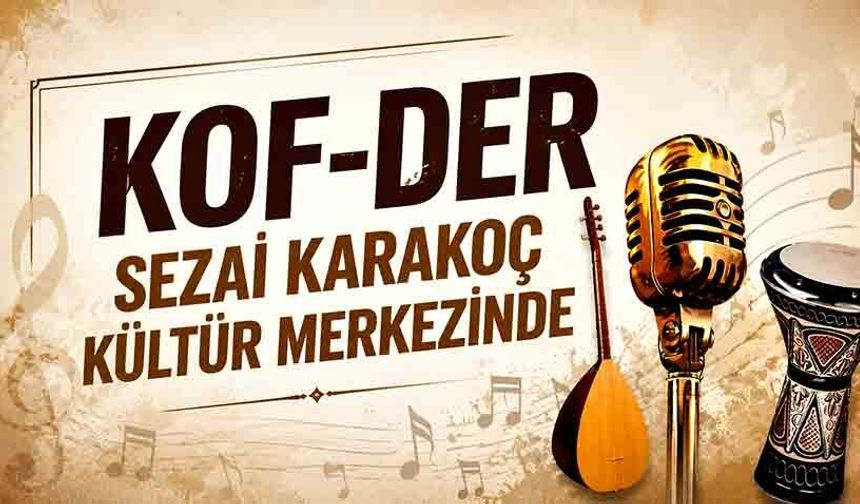 Kof-Der Sezai Karakoç Kültür Merkezinde