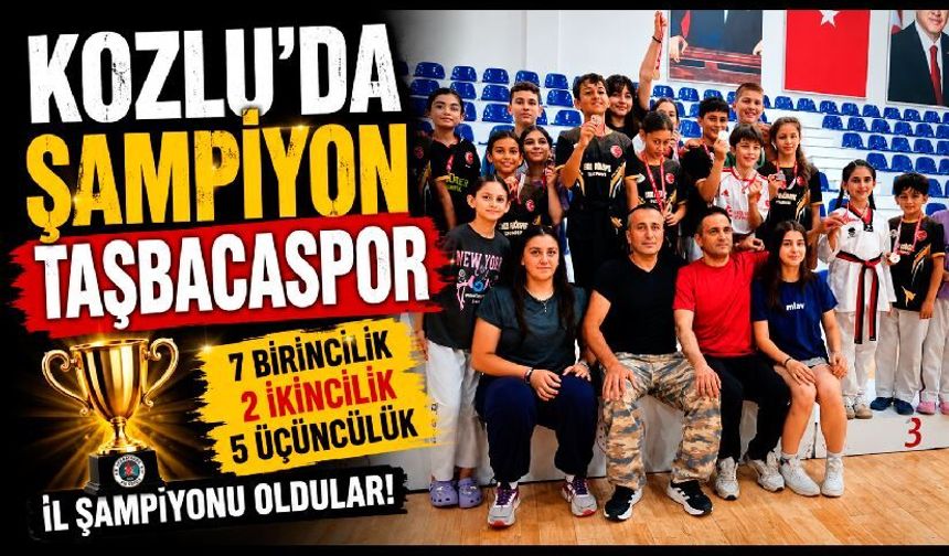 Zonguldak'ın en iyisi Taşbacaspor oldu