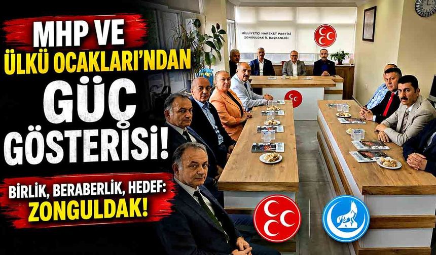 MHP ve Ülkü Ocakları’ndan Güç Gösterisi!