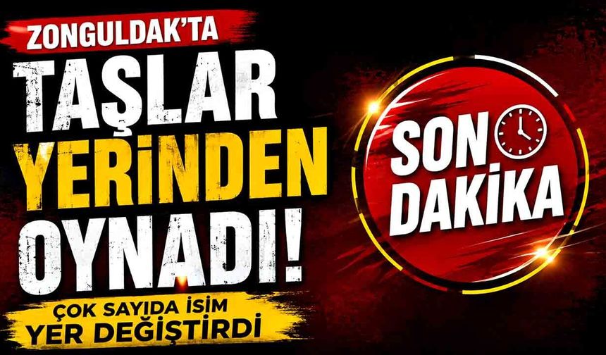HSK Kararı Sonrası Zonguldak’ta Taşlar Yerinden Oynadı