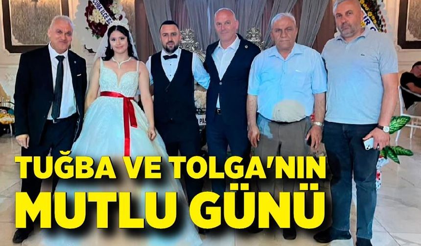 Tuğba ve Tolga'nın mutlu günü