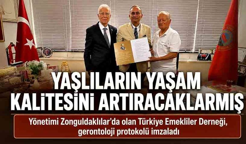 Yaşlıların yaşam kalitesini artıracaklarmış
