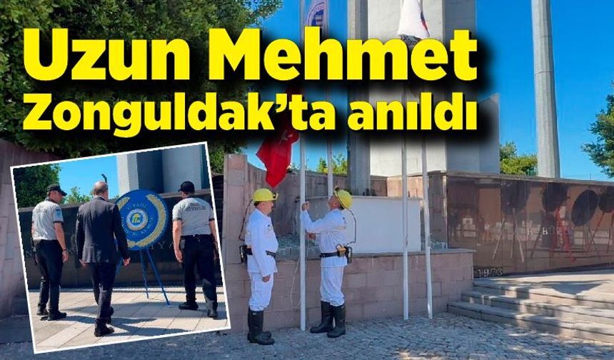 Taşkömürünü bulan Uzun Mehmet Zonguldak’ta anıldı