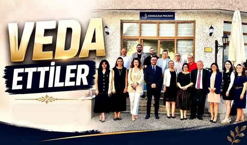 Veda ettiler