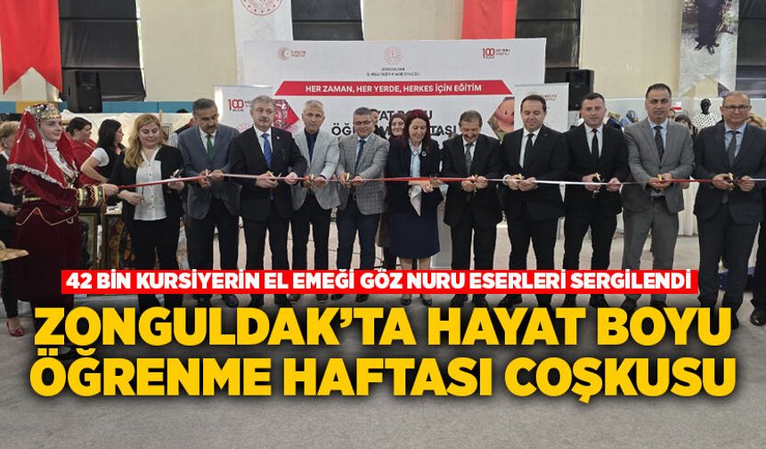 Zonguldak’ta Hayat Boyu Öğrenme Haftası Coşkusu