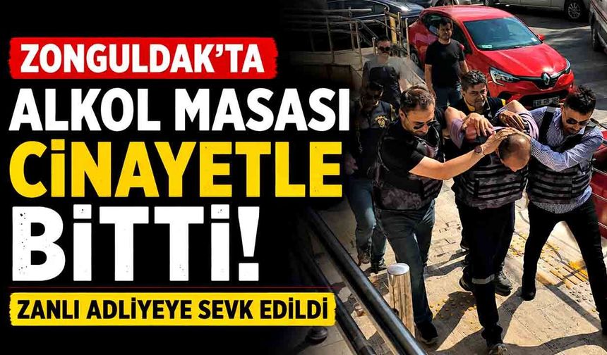 Zonguldak'ta Alkol Masası Cinayetle Bitti: Eski Arkadaşını Bıçaklayarak Öldürdü!