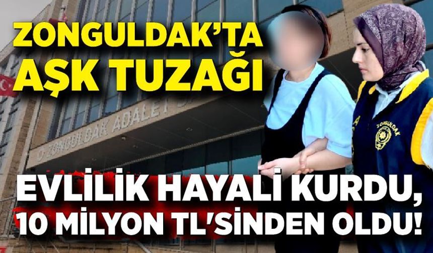 Zonguldak'ta şok olay! 10 milyonluk aşk tuzağı