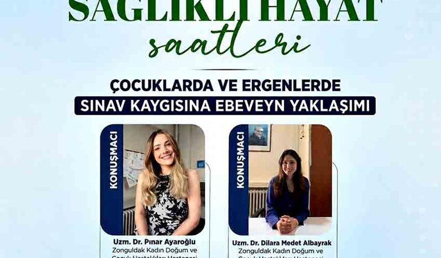 Zonguldak'ta ebeveynlere yönelik sınav kaygısı semineri