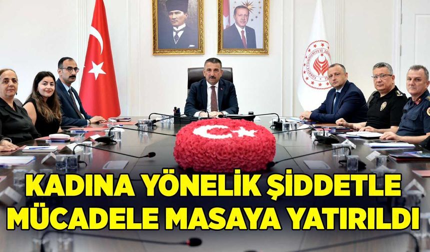 Zonguldak'ta Kadına Yönelik Şiddetle Mücadele İçin Kritik Toplantı
