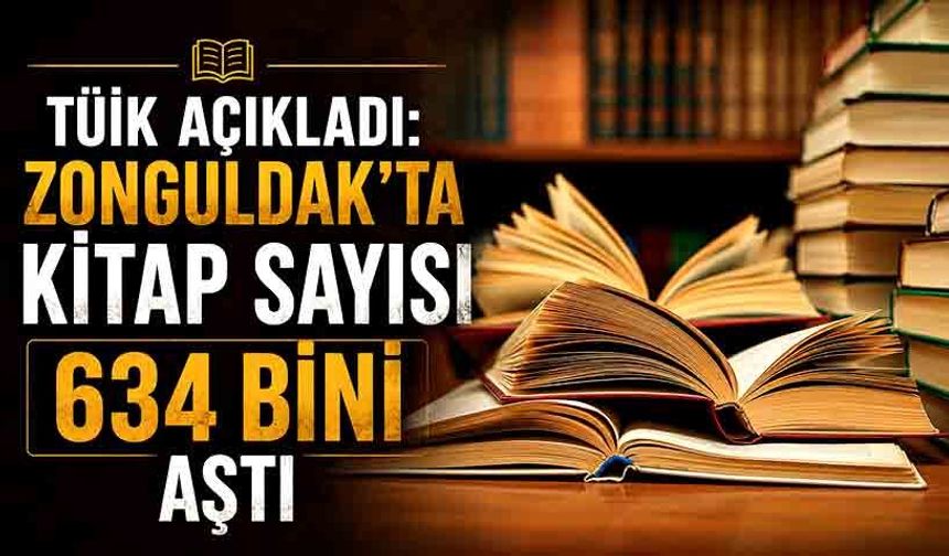 Zonguldak’ta kişi başına 1 kitap