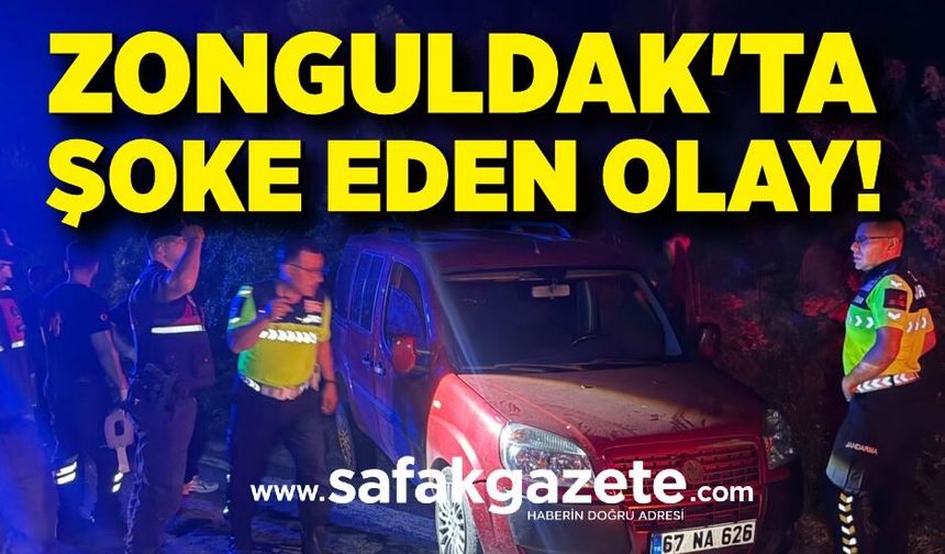Zonguldak'ta şoke eden olay! Direksiyonda sızıp kaldı