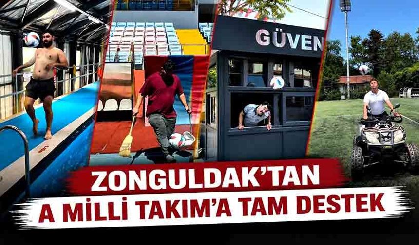Zonguldak'tan A Milli Takım'a 2026 Dünya Kupası Desteği