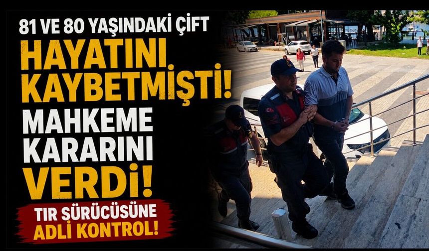Ilıksu'daki Ölümlü Kazada TIR Sürücüsü Adli Kontrolle Serbest Bırakıldı