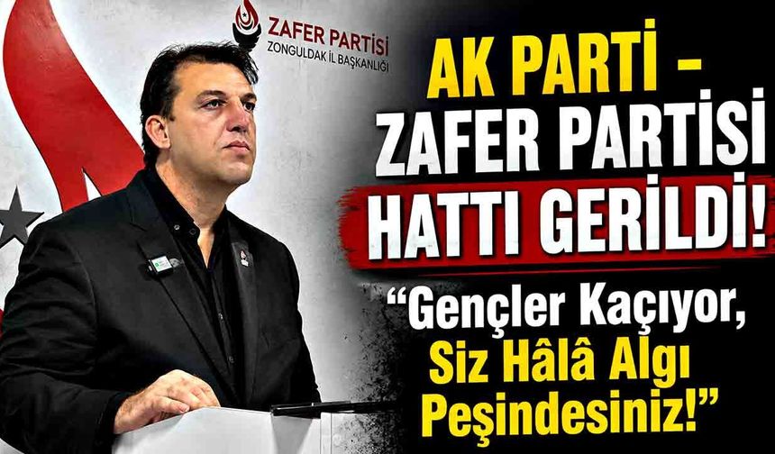 Zafer Partisi'nden AK Parti'ye Sert Çıkış! "Gençler Bavul Topluyor, Siz Açılış Anlatıyorsunuz!"