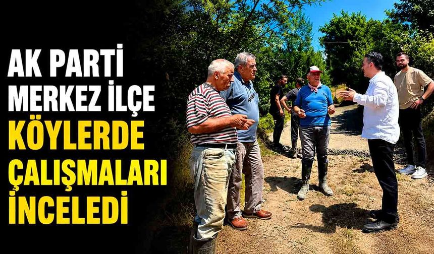 AK Parti Merkez İlçe Osmanlı Köyünü ziyaret etti