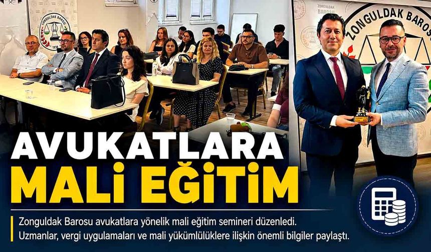 Avukatlara Mali Eğitim
