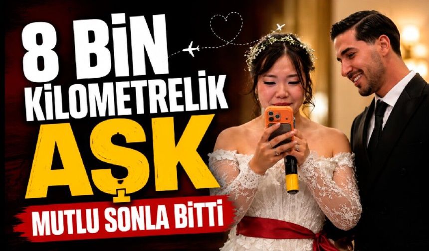 Japonya'dan Bolu'ya 8 bin kilometrelik aşk mutlu sonla bitti