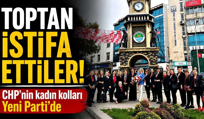 Toptan istifa ettiler