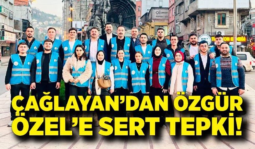 AK Parti İl Başkanı Çağlayan’dan Özgür Özel’e Sert Tepki
