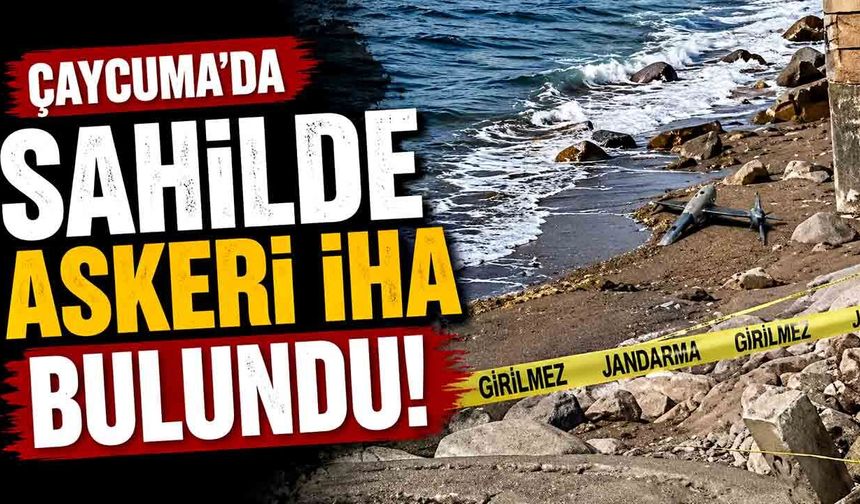 Filyos Sahili'ne askeri amaçlı olduğu değerlendirilen İHA vurdu