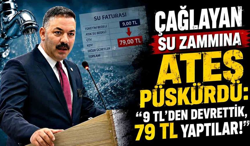 AK Parti İl Başkanı Çağlayan'dan CHP'li Belediyeye tepki; "9 TL'den Devrettik, 79 TL Yaptılar!"
