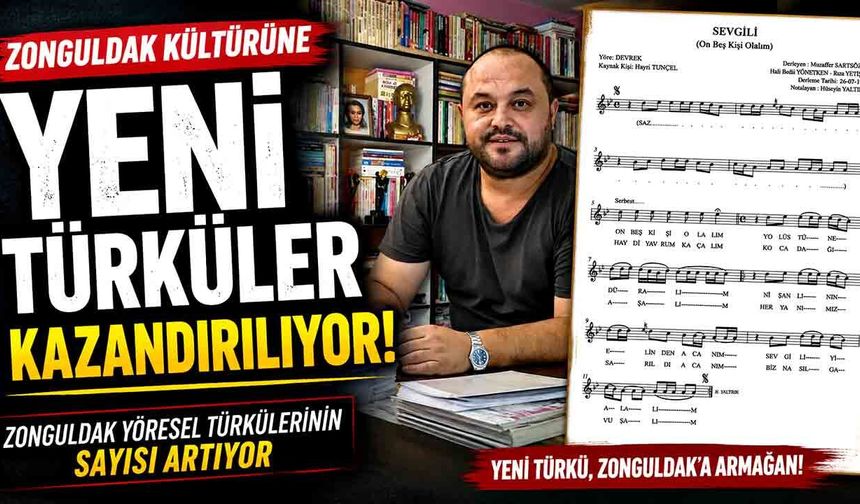 Zonguldak yöresel türkülerinin sayısı artıyor