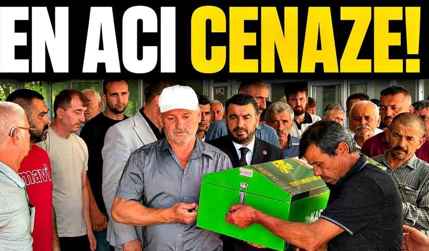 Yangında hayatını kaybeden 2 yaşındaki çocuk toprağa verildi