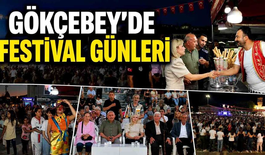 Gökçebey’de festival günleri
