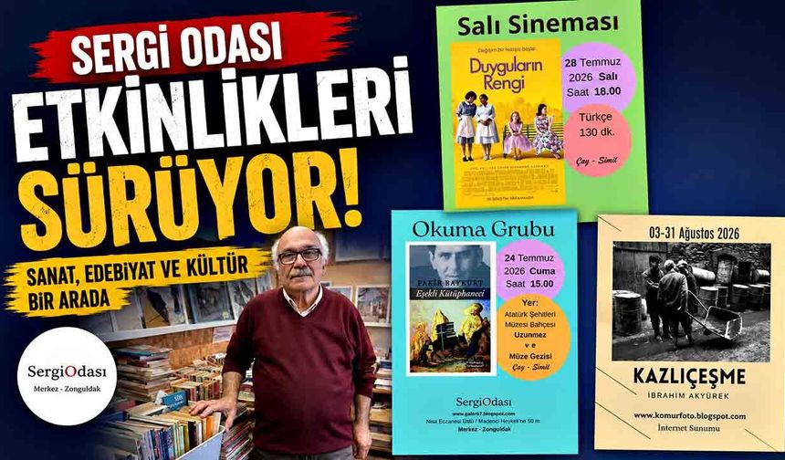 Sergi Odası etkinlikleri sürüyor