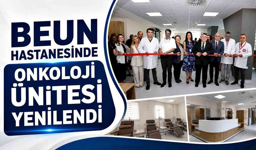 BEUN Hastanesinde Onkoloji Ünitesi yenilendi