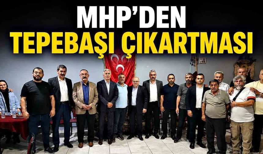 MHP'den Tepebaşı çıkartması