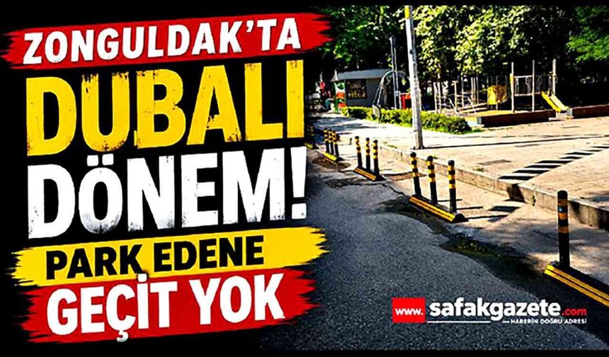 Zonguldak'ta Dubalı Dönem! Park Edene Geçit Yok