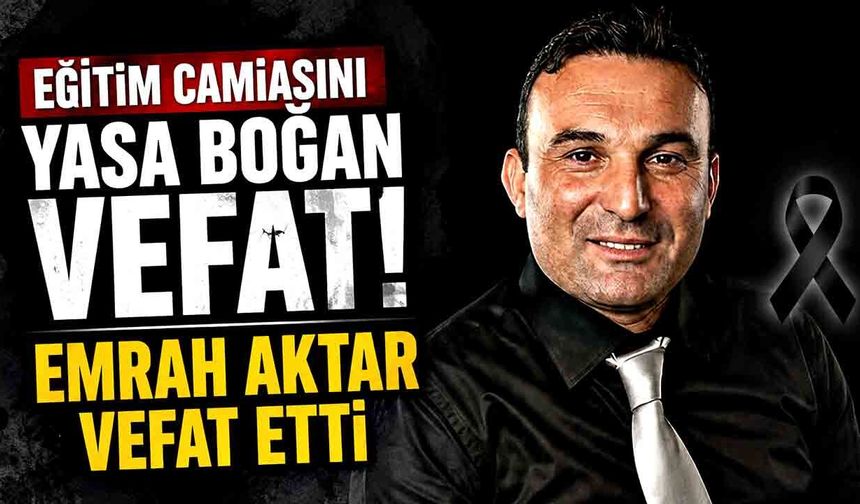 Çaycuma'nın Eski Öğretmeninden Acı Haber