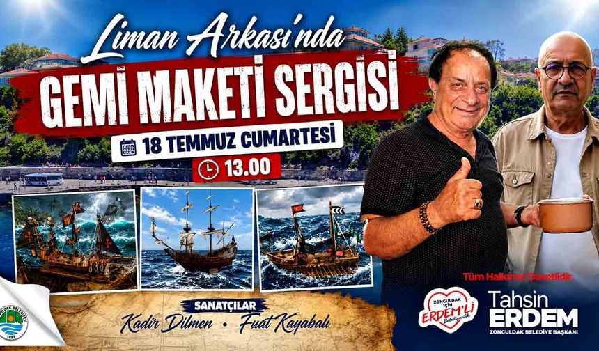 Liman arkasında sergi