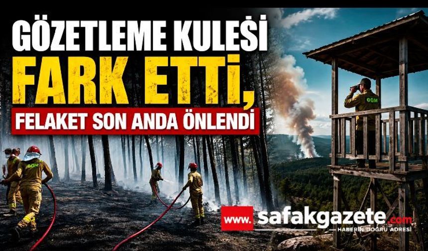 Alevler Ormanı Sardı! Helikopter Destekli Müdahale Sonuç Verdi